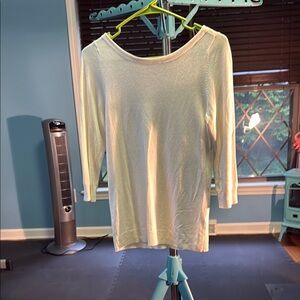 White House Black Market Cream sweater